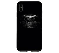 Batman v Superman Black & White Title Logo Coque pour iPhone XS Max