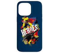 Batman v Superman Double Hero Coque pour iPhone 14 Pro Max