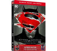 Batman V Superman : L'aube De La Justice - Édition Spéciale Fnac - Steelbook Ultimate Édition - Blu-Ray 3d + Blu-Ray + Dvd + Copie Digitale + Bande Originale
