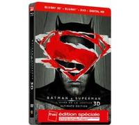 Batman V Superman L'aube de la justice Steelbook Edition Spéciale Fnac Blu-ray 3D E