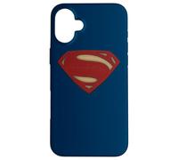 Batman v Superman Super Movie Logo Coque pour iPhone 16 Plus