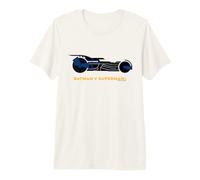 Batman v Superman The Batmobile Drawing T-Shirt Haut de Gamme