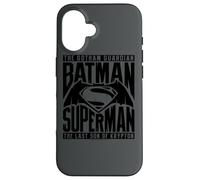 Batman v Superman Title Fight Coque pour iPhone 16