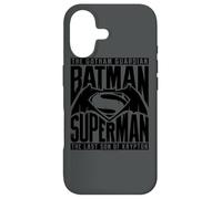 Batman v Superman Title Fight Coque pour iPhone 17