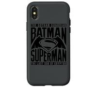 Batman v Superman Title Fight Coque pour iPhone X/XS