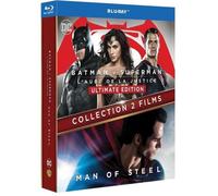 Collection 2 Films : Batman V Superman : L'aube De La Justice + Man Of Steel - Blu-Ray