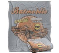 Batmanamazing Batmobile Plaid ultra doux au toucher soyeux - 152 x 127 cm