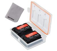 Batmax Lot de 2 batteries NP-FZ100 compatibles avec appareil photo Sony A9 A9R A9S, A7III A7IV A7RIII A7R3 A7R IV A7C A7S III A6600 ILCE 9M2 BC-QZ1