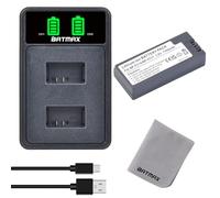 Batmax NP-FC10 NP-FC11 Batterie et Chargeur avec USB Port pour Sony Cyber-Shot DSC-F77 DSC-F77A DSC-P2 DSC-P3 DSC-P5 DSC-P7 DSC-P8 DSC-P9 DSC-P10 DSC-P12