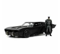 Batmobile avec Batman à l'échelle 1:18 Hollywood Ride avec figurines lumineuses