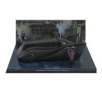 Batmobile movie noire the batwing - voiture batman 1/43 + 2 figurines - vehicule minature dc - enfant - collector
