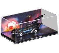 Batmobile Noire - Voiture Batman 1/43 - Set vehicule minature DC + 1 Carte - Enfant - Collector