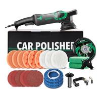 BATOCA Polisseuse Orbitale 21mm,700W Machine à Polir,Excentrique Polissage Voiture,Polisseur Set,Ponceuse,Cireuse,1000-3800RPM,150mm Polissage Pad,Entretien Peinture Auto,Nettoyer les rayures,Cirage