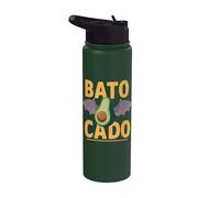 Batocado - Batte Avocat Pun Halloween Stainless Steel Insulated Water Bottle