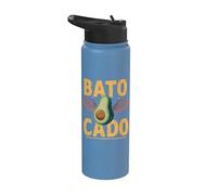 Batocado - Batte Avocat Pun Halloween Stainless Steel Insulated Water Bottle