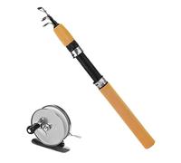 Bâton à glace et moulinet : ensemble d'équipements compacts avec petit ultra doux | Accessoires portables pour réservoirs, lacs, ou aventures en plein air