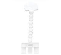 Bâton à Selfie pour Animaux de Compagnie avec Clip de friandises |Support de téléphone Flexible pour Photos de Chat et de Chien |Bras réglable pour des Selfies/vidéos idéaux pour (Blanche)