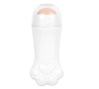 Bâton Absorbant D'huile en Pierre, Chat Mignon Portable Visage | Design Détachable, Abs et Pierre , Nettoyage Facile, Format Paquet à Main, Usage Mobile, Blanc