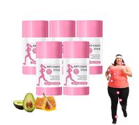Bâton anti-frottement imperméable et résistant à la transpiration - baume anti-frottement unisexe non gras pour la prévention du frottement des cuisses, des jambes et des bras, 40g (5 pièces)