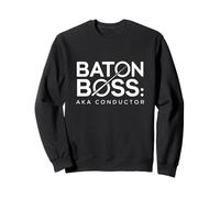 Baton Boss AKA Chef d'orchestre de Musique Directeur de Groupe Sweatshirt