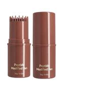 Bâton Coloration Cheveux Applicateur Brosse Noir Portable Coiffage | Peigne Cache-Cheveux Gris Naturel Portable instantané pour maison salon barbe soin coiffure femmes
