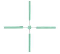 Bâton correcteur de - Poteau en acier en mousse, barre de mobilité extensible, aide bossue, aide à l'entraînement physique léger | Assis Bureau Maison Gym Pilates Voyage, Nekbultap