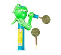 Bâton d' à Chat pour Animal de Compagnie - Friandises en Forme de Sucette, Jeu interactif, activité féline enrichissante, Divertissement Stimulant pour Animaux de Compagnie, Jouet d'herbes