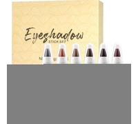 Bâton D' À Paupières 6 Couleurs Ensemble De Crayons De Maquillage Scintillants Stylo Éclaircissant Imperméable À Haute Brillance Multi-usage Cosmétique Pour Les Lèvres Sous Les Yeux Soirée Mariag