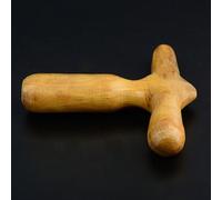 Bâton D'acupuncture En Bois De Santal, Marteau Croisé, Outils De Beauté, Masseur De Pieds Et De Mains En Bois, 11.5x12cm