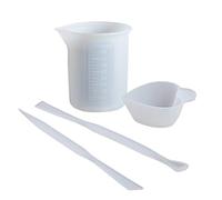 Bâton d'agitation en silicone pour dessous de verre en résine époxy liquide