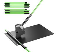 Bâton d'alignement - Correcteur professionnel réglable et pliable - Support d'angle d'entraînement de swing pour adultes, amateurs débutants, amateurs, familles, amis