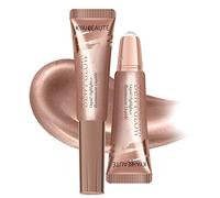 Bâton de beauté liquide pour surligneur et poudre bronzante longue durée lisse naturel avec applicateur à rouler pour le maquillage du visage