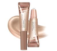 Bâton de beauté liquide pour surligneur et poudre bronzante longue durée lisse naturel avec applicateur à rouler pour le maquillage du visage