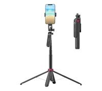 Bâton de caméra,Barre de Selfie avec télécommande | Protection Anti-secousses Support de caméra Rotatif pour Photographie en Plein air Voyage Exercice Sport Randonnée Enregistrement