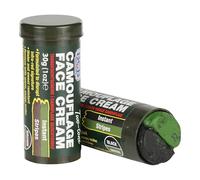 Bâton de camouflage noir/vert petit