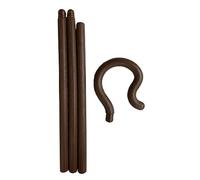 Bâton de Canne Sceptre du Pharaon égyptien, Costume de Berger, Accessoires de Jeu de rôle, Baguette de fête décorative en Plastique pour la décoration des Accessoires