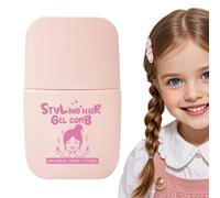 Bâton De Capillaire - Stylage Antifrisottis Contrôle des Mèches Rebelles - Bâton Et Gel Coiffant Pour Cheveux,pour Filles Adolescentes Danse Ballet Gymnastique Voyage Quotidien