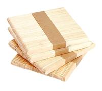 Bâton de cire 200 pièces pour l'épilation, bâtons de cire jetables en bois 5, 9 pouces, applicateur pour l'épilation du corps, abaisse-langue, bâtons Popsicle