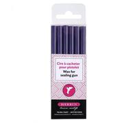 Bâton De Cire Phi8 Mm 6 Pcs Aubergine