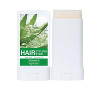 Bâton de coiffure avec huile de pépins de raisin et huile de coco, bâton de cire capillaire à l'huile, bâton de cire coiffante longue tenue, bâton de cire capillaire pour femme homme