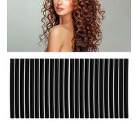 Bâton de Colle Chaude, Extensions de Cheveux Bâtons de Colles à la Kératine Adhésif Professionnel pour Cheveux Pistolet à Kératine Bâton de Colle (Noir*24Pcs)