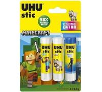 Bâton de colle Minecraft 3pcs UHU