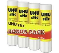 Bâton de colle stic, sans solvant, pack bonus 4 x 21