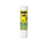 Bâton de colle (stic) - UHU - Renature 21 g - Sans solvants - 58% ressources renouvelables - 100% recyclable