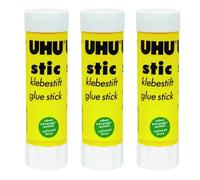 Bâton de colle - UHU - 40 g - Sans solvant - Capuchon vissable - Facilement lavable