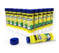 Bâton de colle UHU Stic Magic - lot de 12 - 8,2 g - sans solvant - 3000688