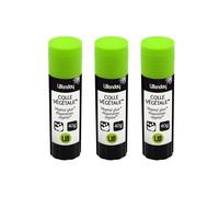 Bâton de colle végétale - WONDAY - FCL400113-3 - Lot de 3 - 40 g - Écologique