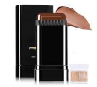 BâTon De Coloration InstantanéE Avec Peigne IntéGré,Stick De Teinture Capillaire ImperméAble Et En Sueur,Peigne De Teinture De Cheveux Blancs,Pas Facile à S'Estomper (Café, Taille)