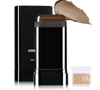 BâTon De Coloration InstantanéE Avec Peigne IntéGré,Stick De Teinture Capillaire ImperméAble Et En Sueur,Peigne De Teinture De Cheveux Blancs,Pas Facile à S'Estomper (Brun, Taille)