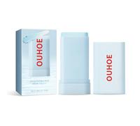 Bâton de crème solaire minérale avec oxyde de zinc SPF 50+, bâton de crème solaire pour le visage, texture transparente, hydratant et rafraîchissant, non collant, sensation de peau confortable, facile